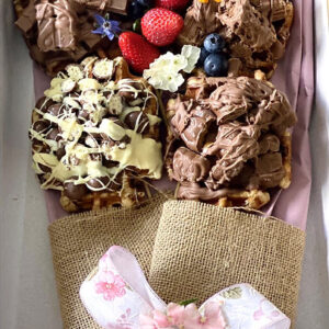 Waffle Bouquet Box